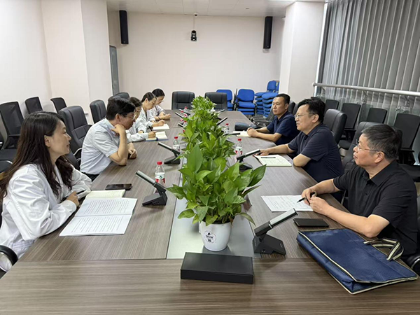 郑州大学附属脑病医院与我院共商科研合作与人才建设